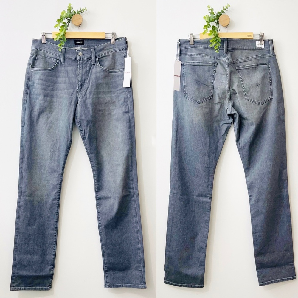 Hudson Byron Straight Leg Jeans Zip Fly Men’s